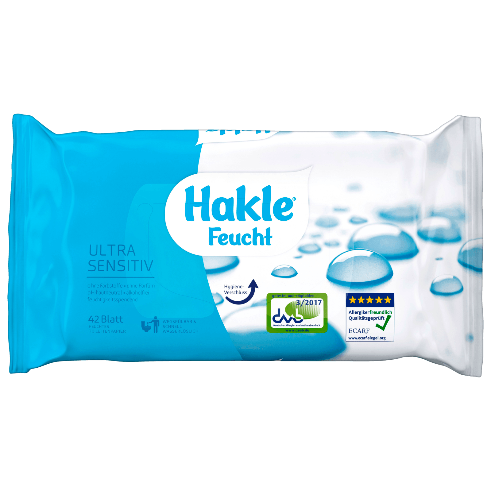 Hakle Feucht Ultra Sensitiv 42 Stück