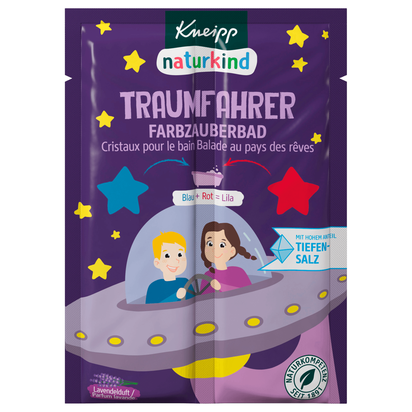 Kneipp Naturkind Traumfahrer Farbzauberbad 40g