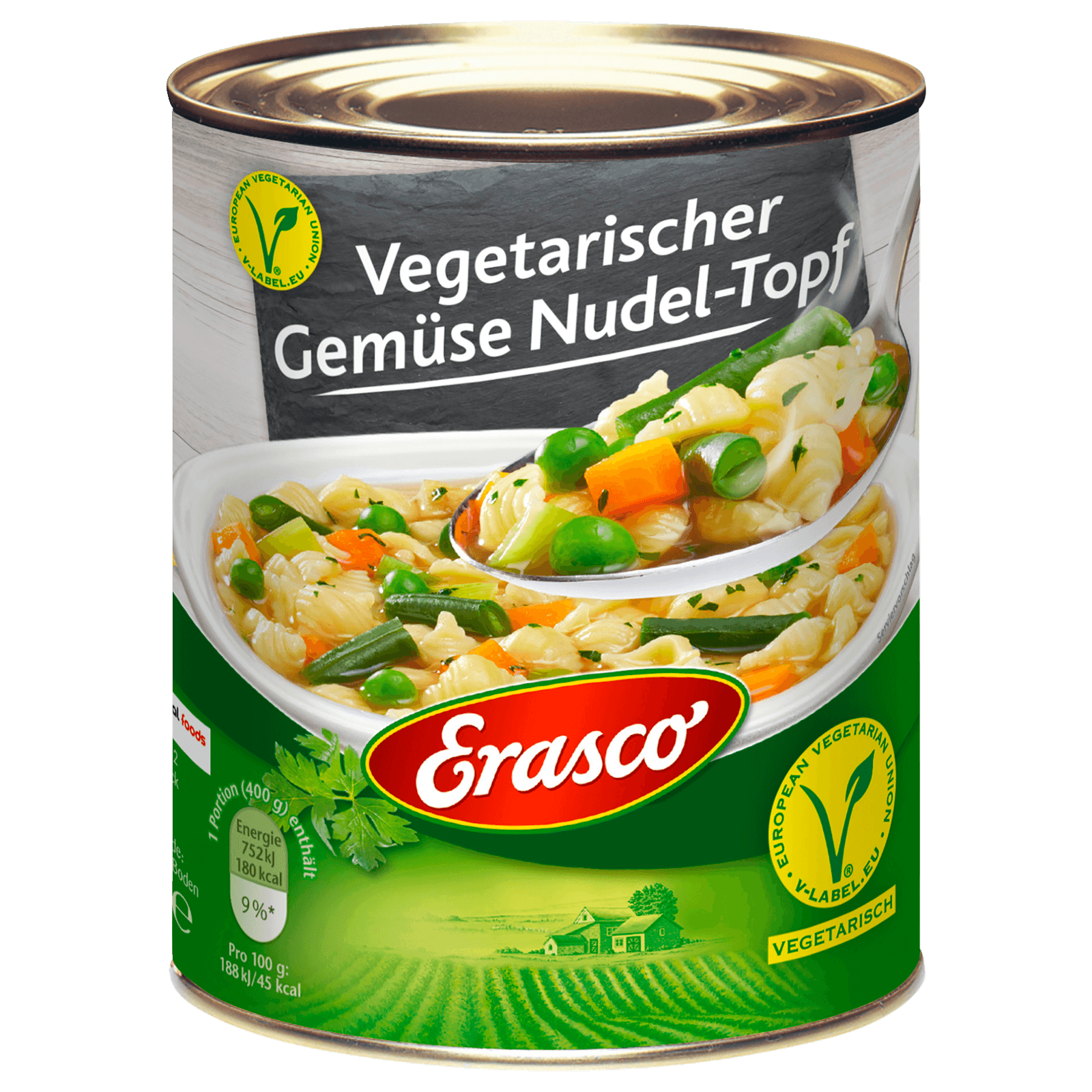 Erasco Vegetarischer Gemüse Nudel-Topf 800g