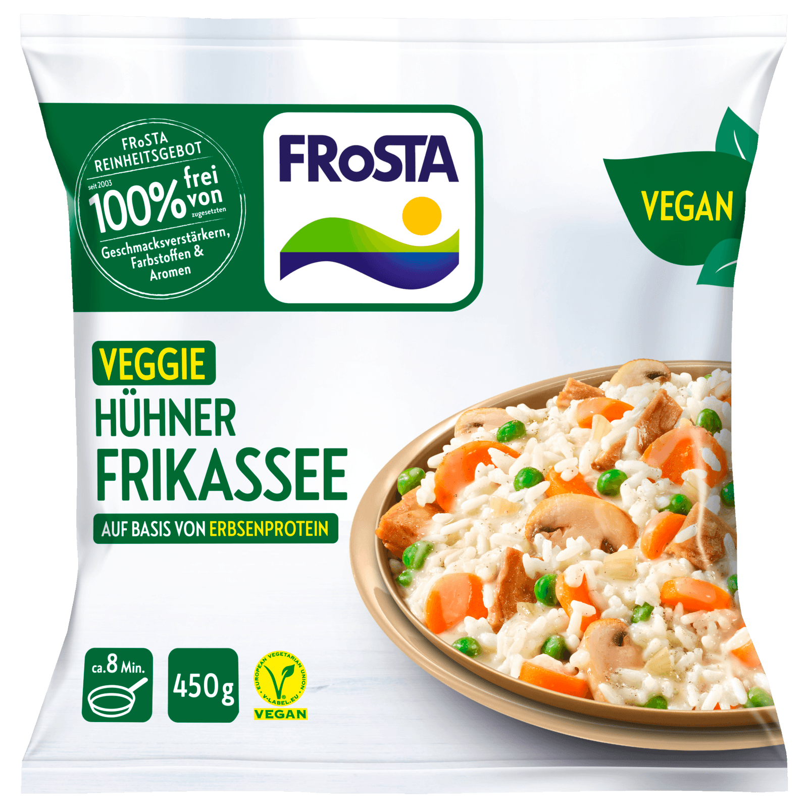 Frosta Veggie Hühner Frikassee vegan 450g