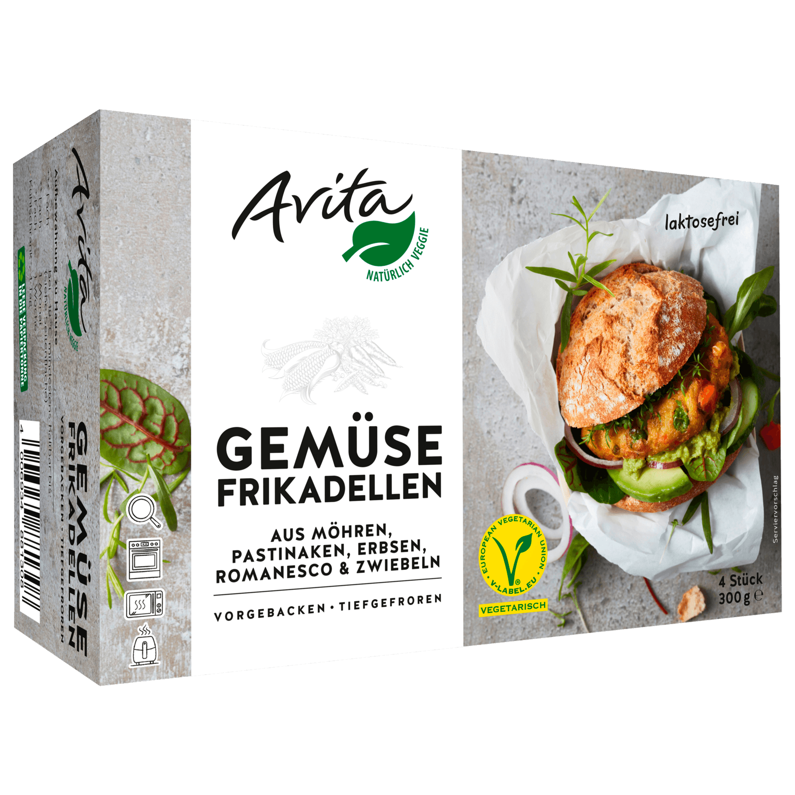 Avita Gemüse-Frikadellen 300g