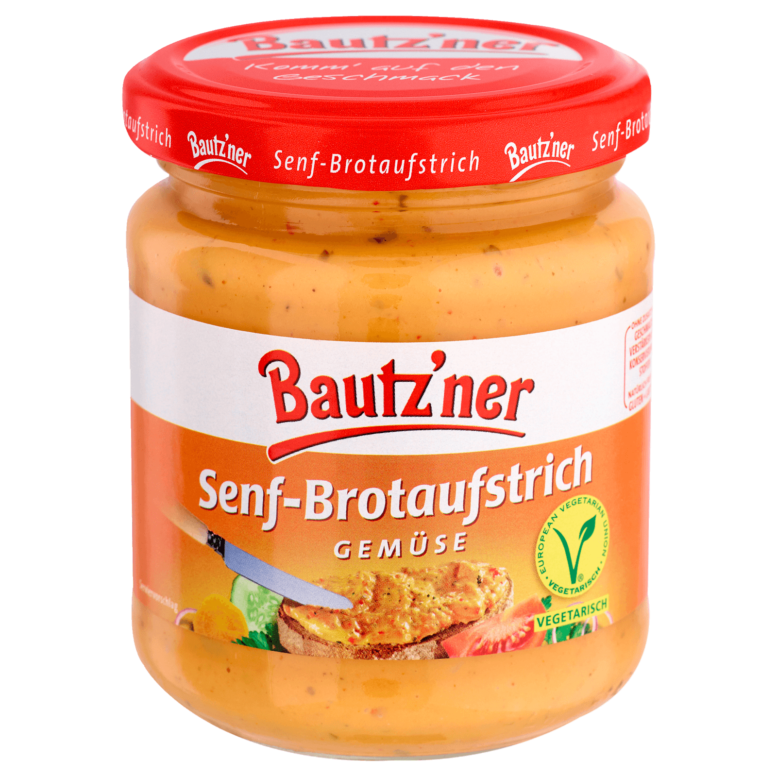 Bautz'ner Senf-Brotaufstrich Gemüse 200ml