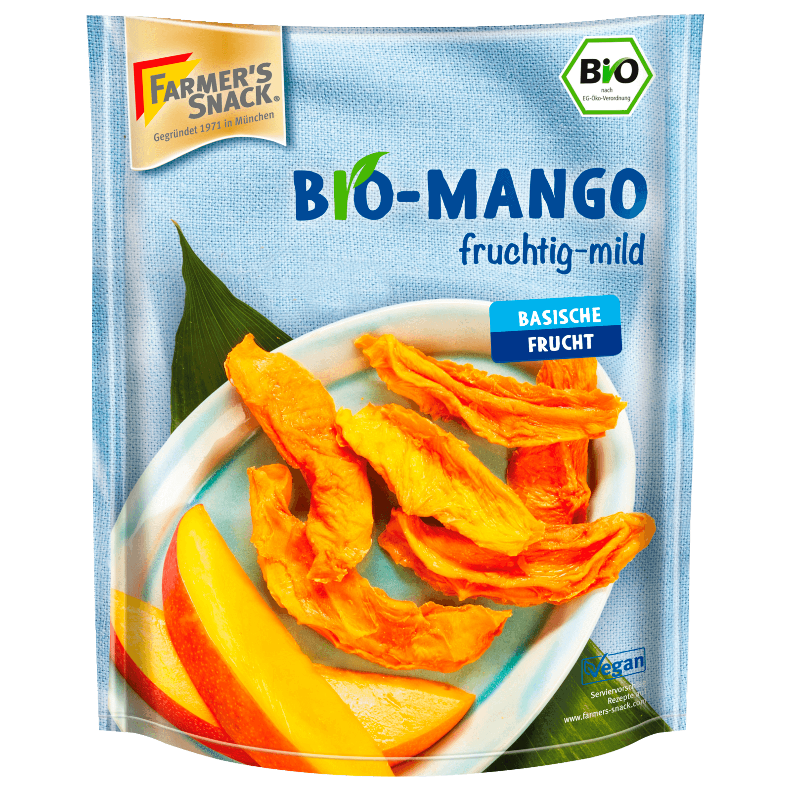 Farmer's Snack Bio Mango getrocknet 100g