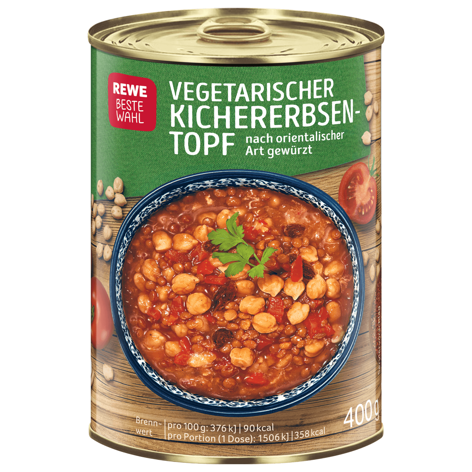 REWE Beste Wahl Kichererbsentopf 400ml