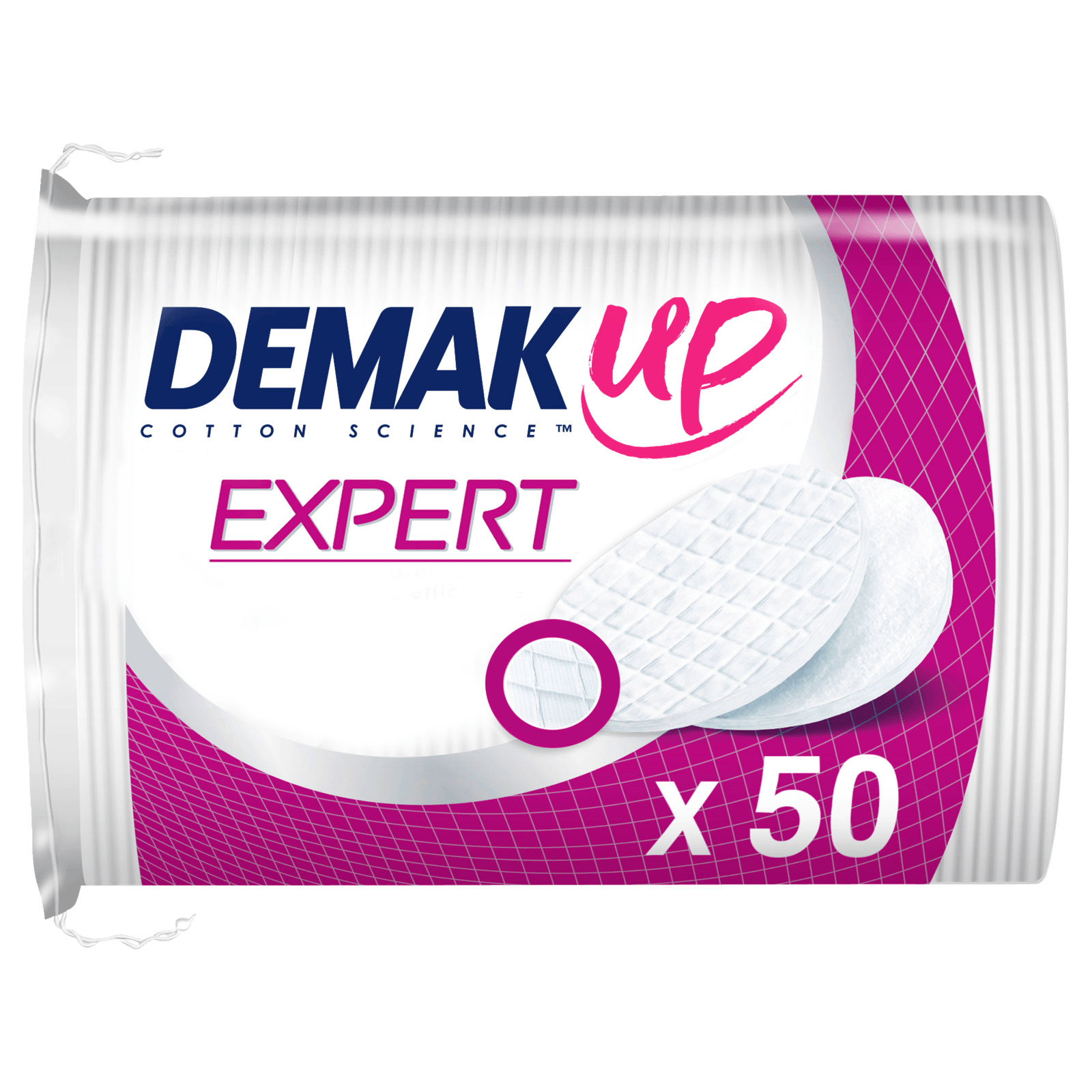 Demak Up Wattepads Expert Oval 50 Stück