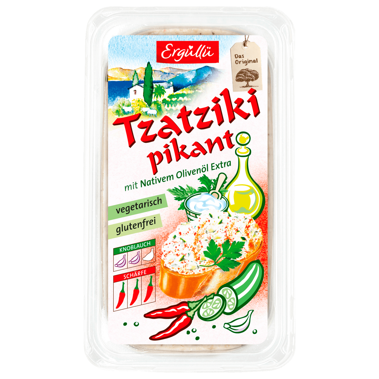 Ergüllü Tzatziki pikant 200g