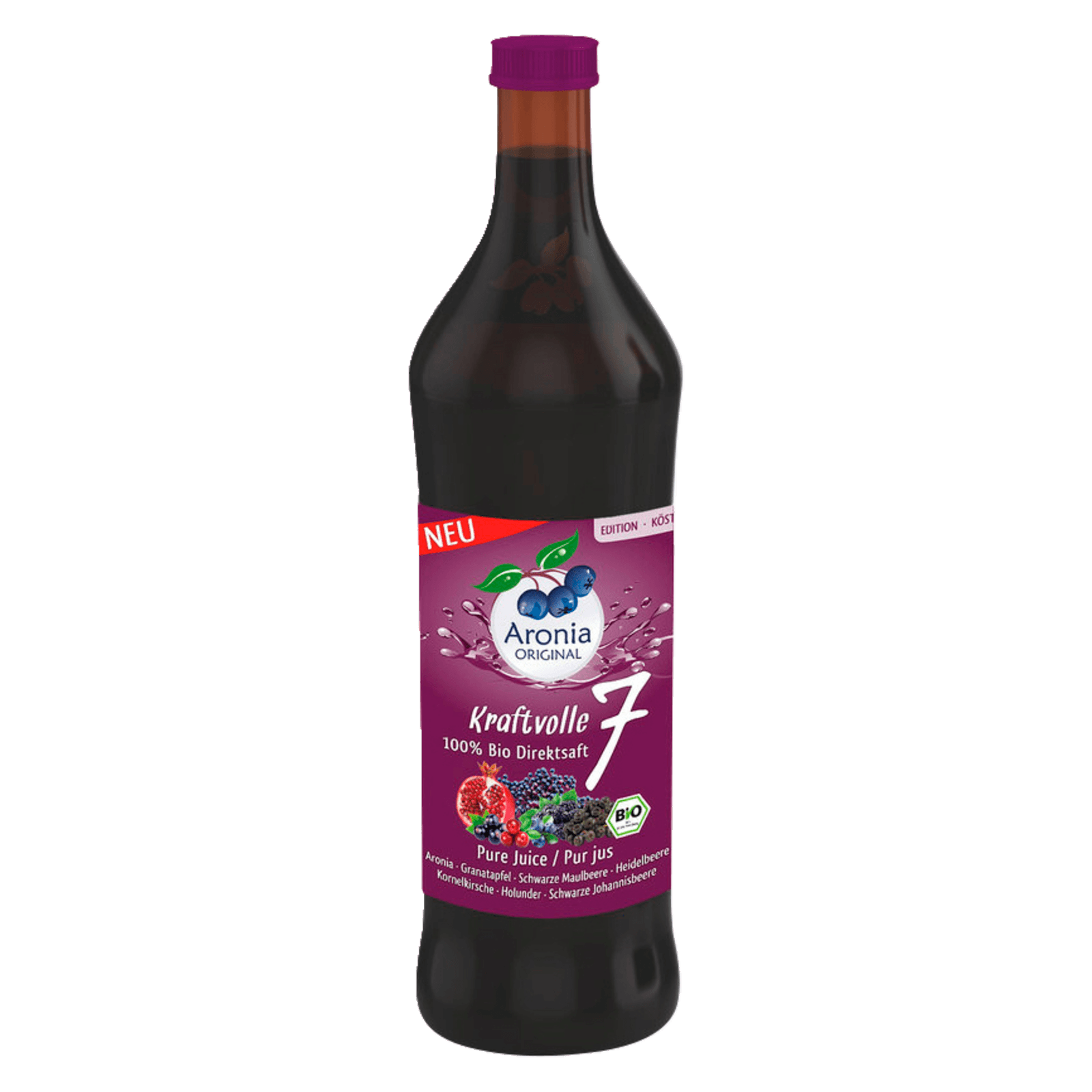 Aronia Bio Kraftvolle 7 Direktsaft 0,7l