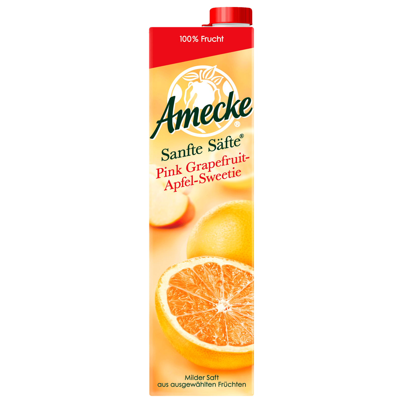 Amecke Sanfte Säfte Pink Grapefruit- Apfel-Sweetie 1l