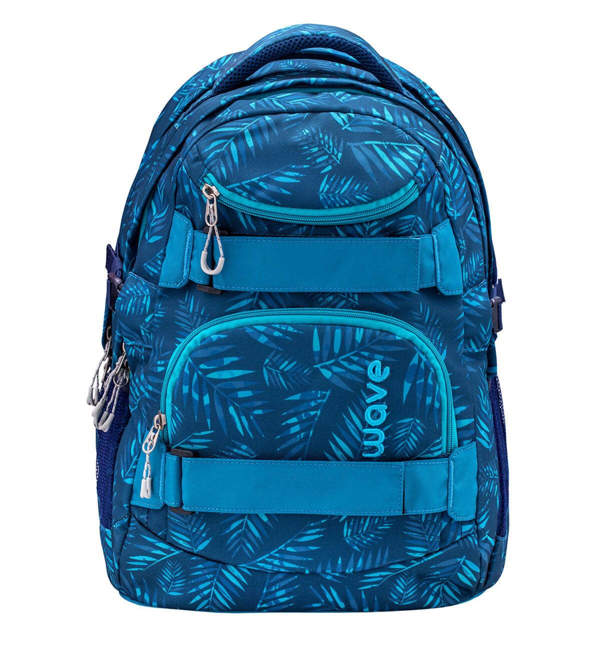 Belmil Schulrucksack Wave Infiniy Jungle Vibe blau