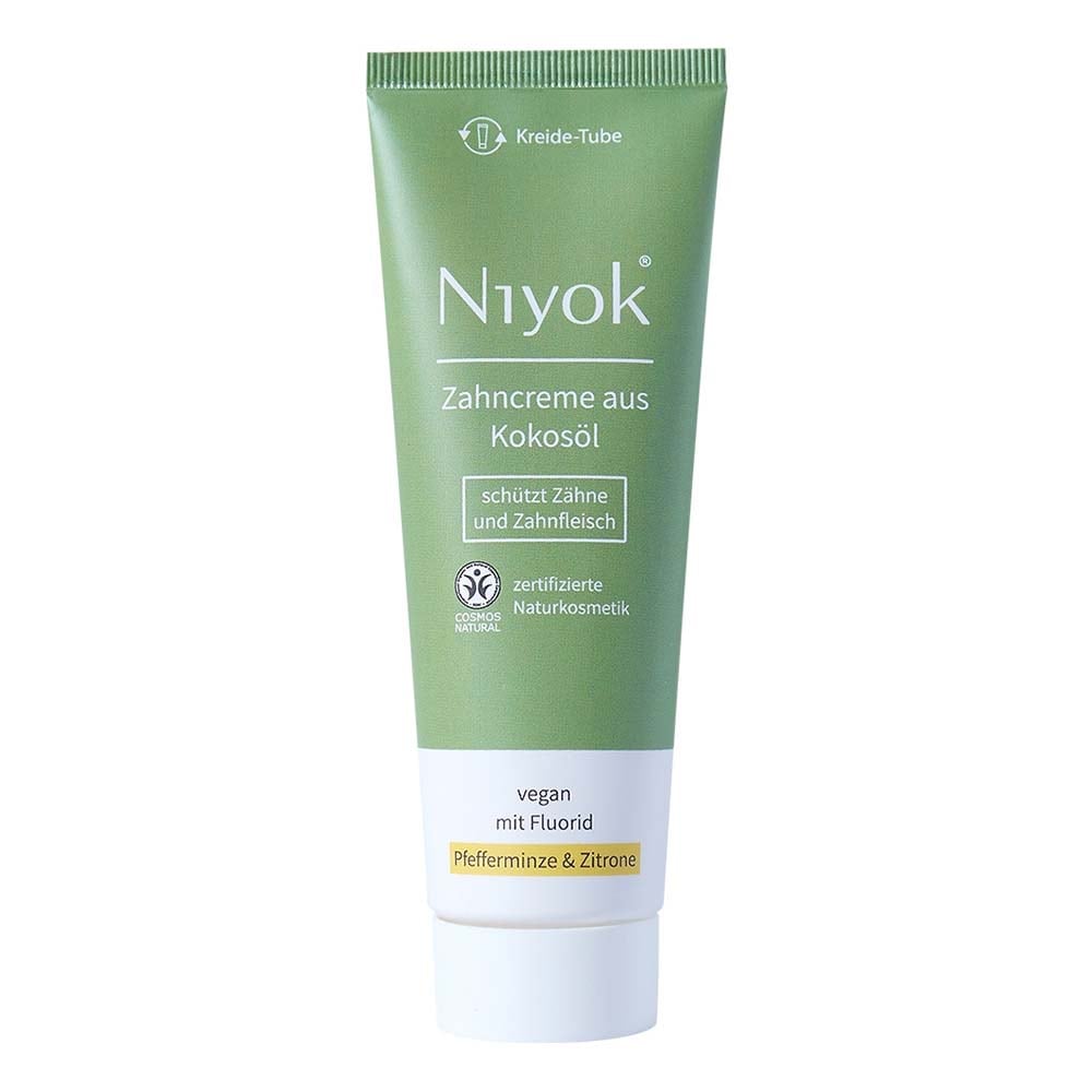 Niyok  Niyok Zahncreme - Pfefferminze & Zitrone m. Fluorid 75ml Zahnpasta 75.0 ml
