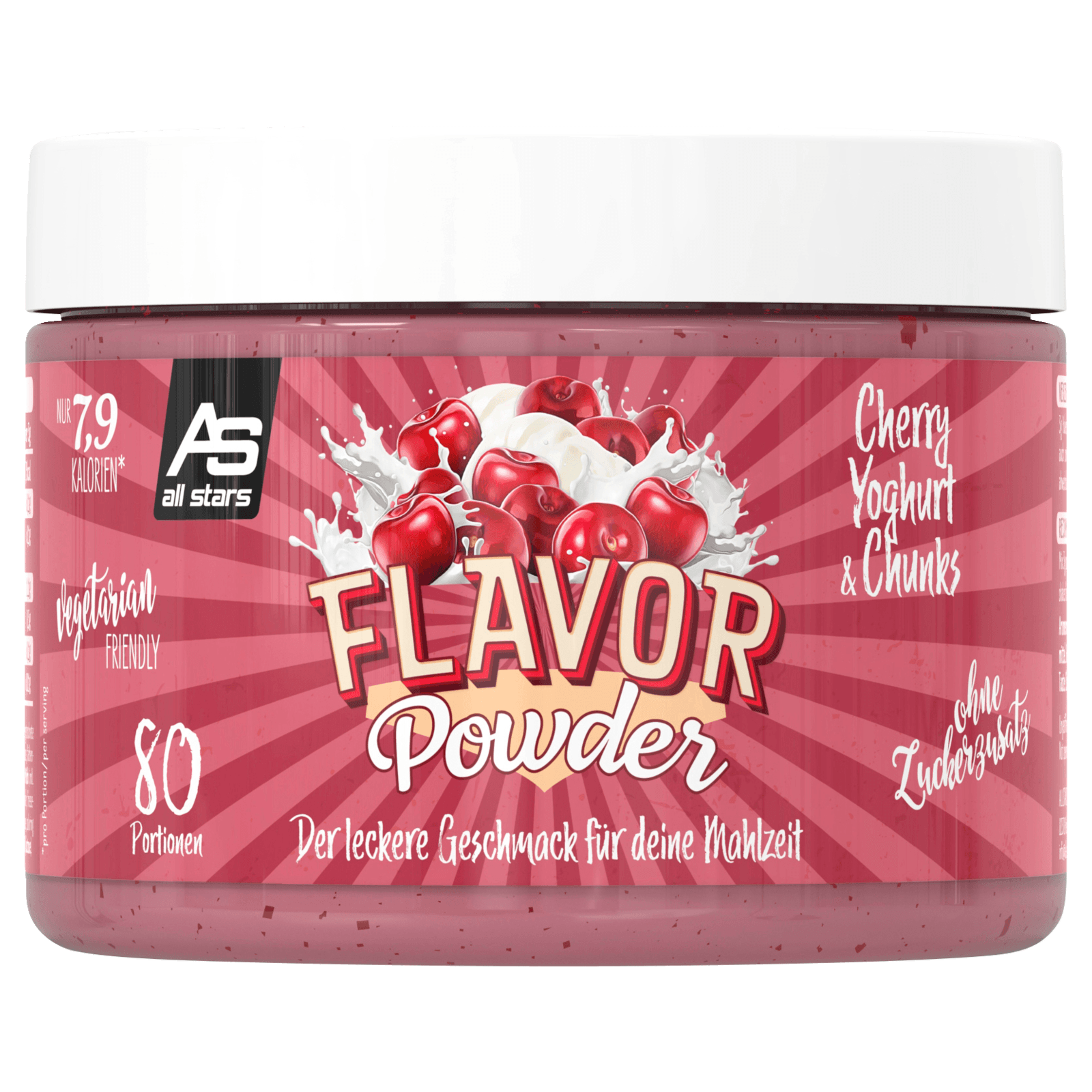 All Stars Geschmackspulver Cherry Yoghurt & Chunks 240g