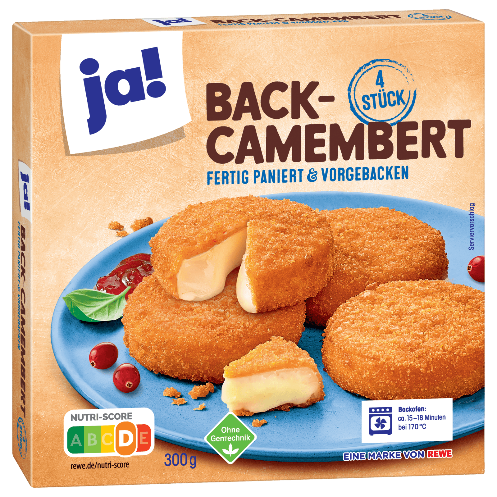 ja! Back-Camembert 300g