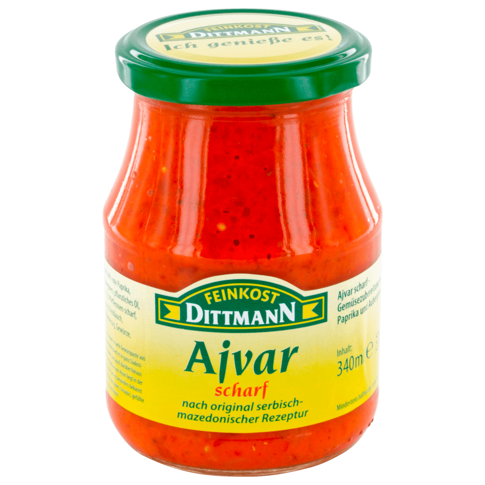 Feinkost Dittmann Ajvar scharf 340ml
