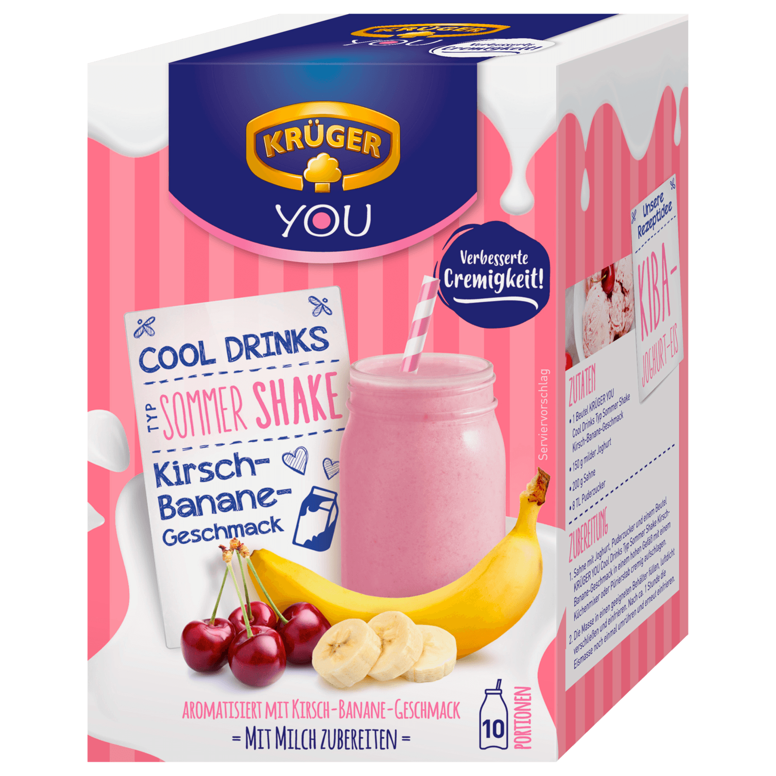 Krüger You Cool Drinks Typ Sommer Shake Kirsch-Banane 200g