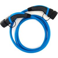go-e Typ 2 Ladekabel, 22 kW, 5 m, blau
