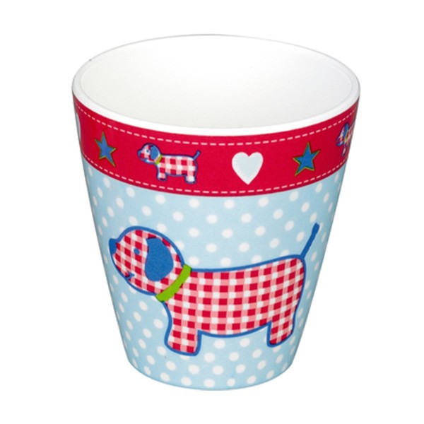 Coppenrath 90066-Hund - Die Spiegelburg - Baby Glück - Melamin-Becher, Hund