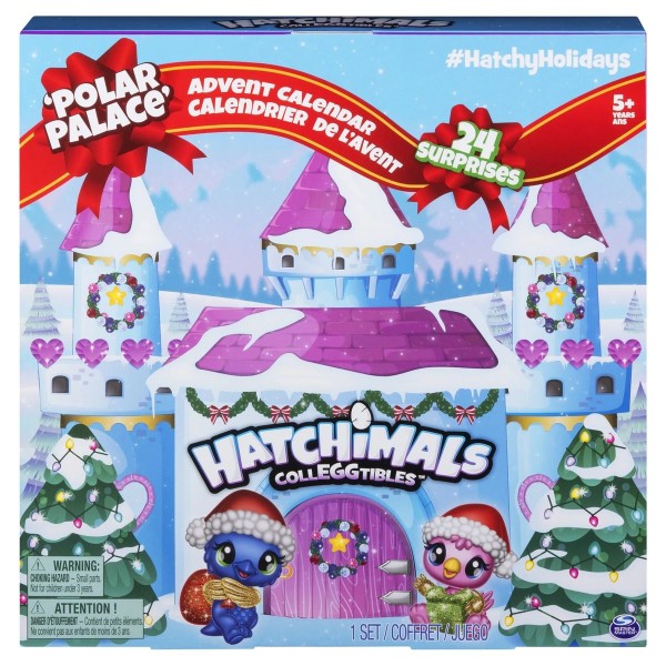 Spin Master 6044284 (20118599) - Hatchimals - CollEGGtibles - Polar Palace Adventskalender, Hatchy H