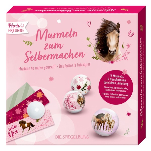 Coppenrath 18037 - Die Spiegelburg - Pferdefreunde - Murmeln zum Selbermachen