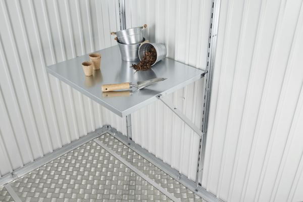 Biohort Klapptisch für Gerätehaus Highline, AvantGarde, Europa & Geräteschrank